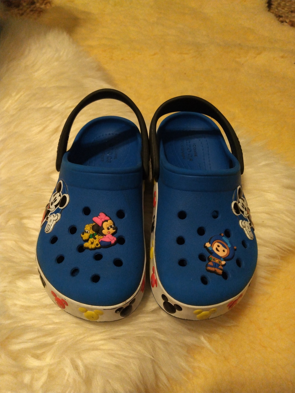Crocs Mickey Mouse Disney Blue 11C Toddler